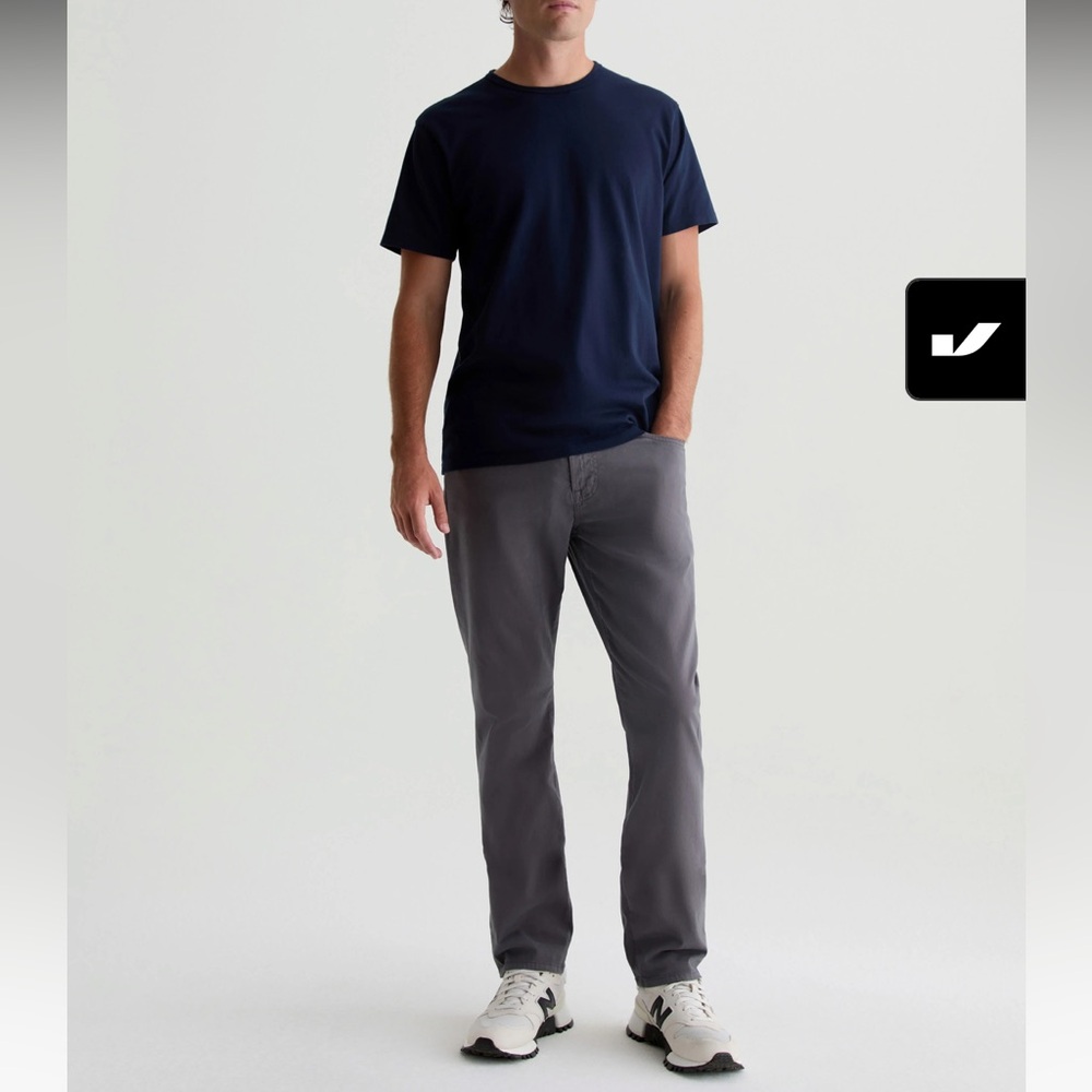 AG Adriano Goldschmied Gray Men's Pants